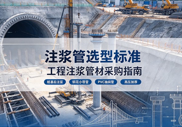 吴堡注浆管选型标准
